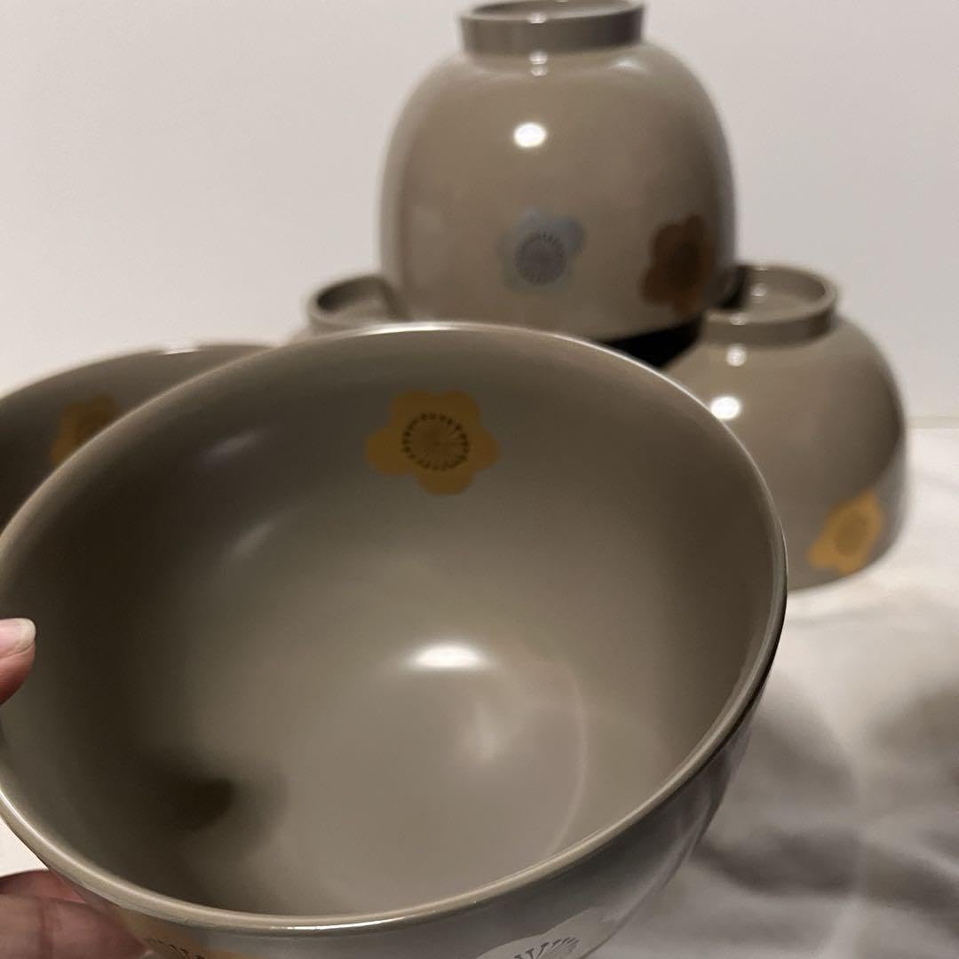 Amazon | 特選会津塗り 5客セット グレー 丼椀 | ノーブランド品 | 丼
